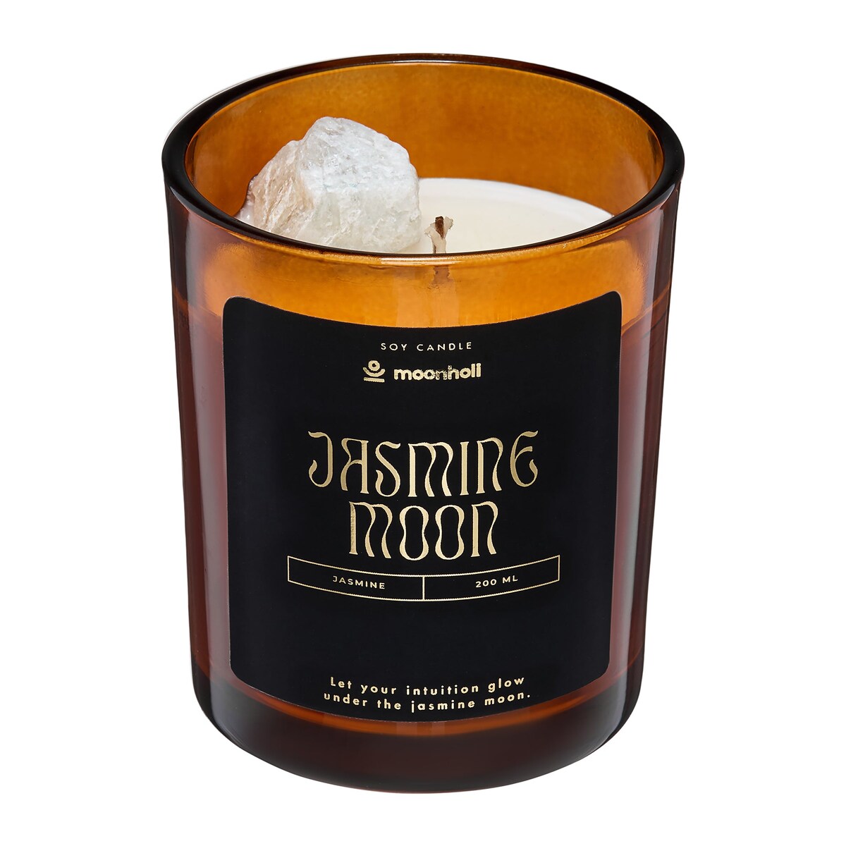 Naturalna świeca sojowa 200ml JASMINE MOON