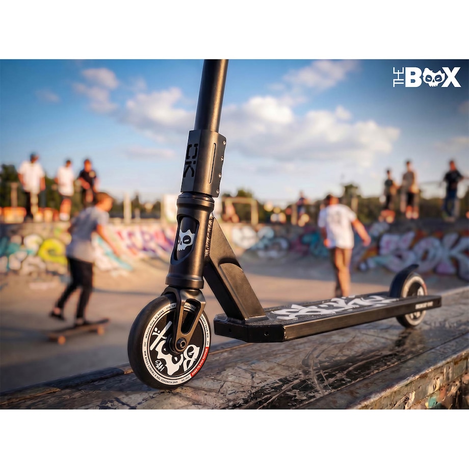 Hulajnoga wyczynowa Soke Box czarny SCS ABEC-9 Hollow Core 110 mm