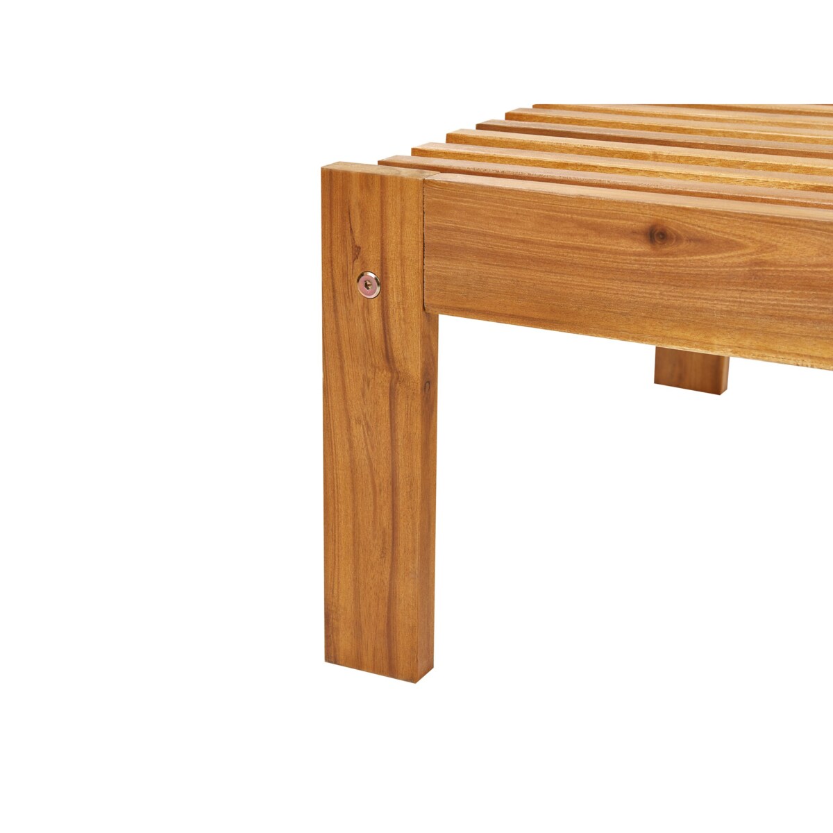 Leżak Drewno Jasne drewno BELLANO