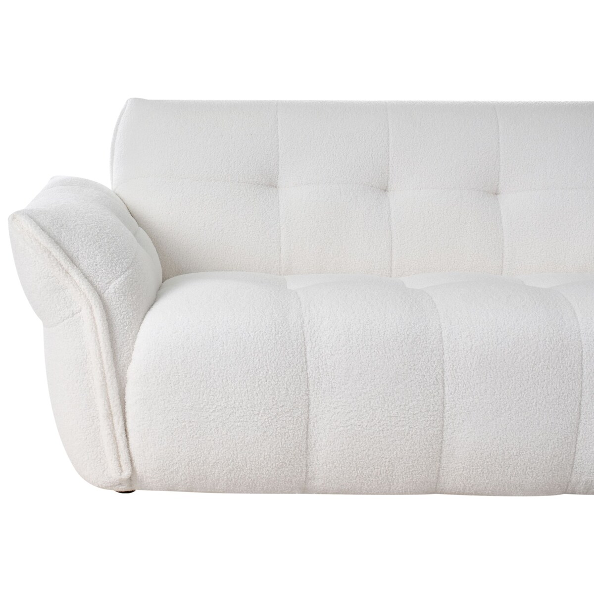 Sofa HALBA Boucle Biały
