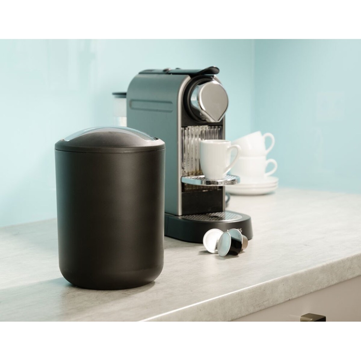 Kosz na śmieci BRASIL BLACK - 2 l, WENKO