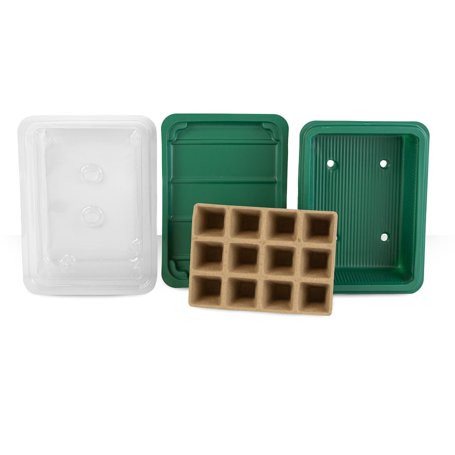 Miniszklarenka Mini Szklarnia Tacka Do Wysiewu Zestaw Do Sadzenia Roślin Rozsad