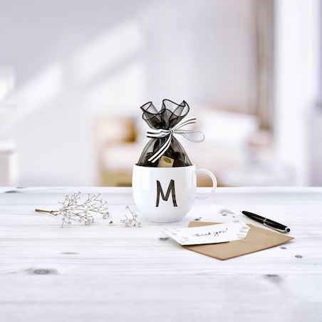 Kubek z literą M Letters, Villeroy & Boch