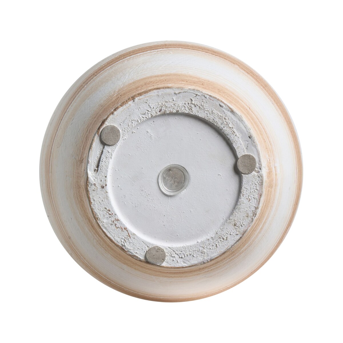 Wazon na kwiaty ZERVATA 42 cm Złamana biel