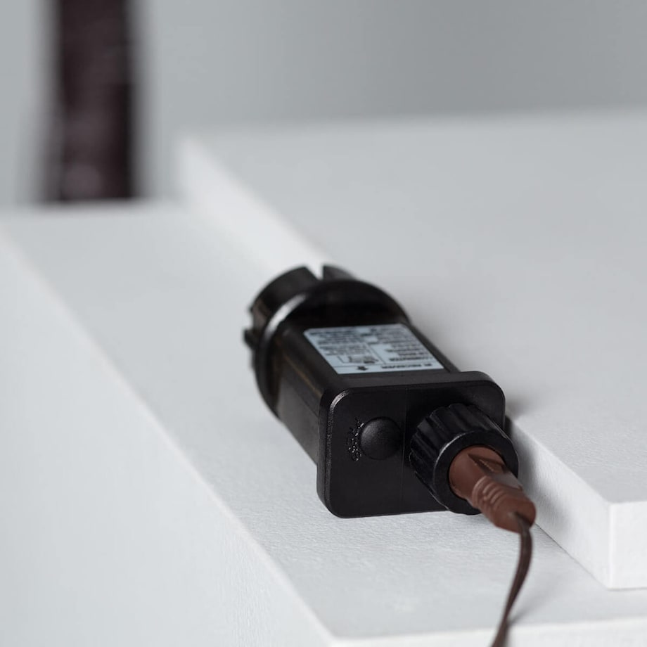 Ozdobna lampa podłogowa Christmas ABR-LSCH-64 Abruzzo IP44 drzewo brązowa