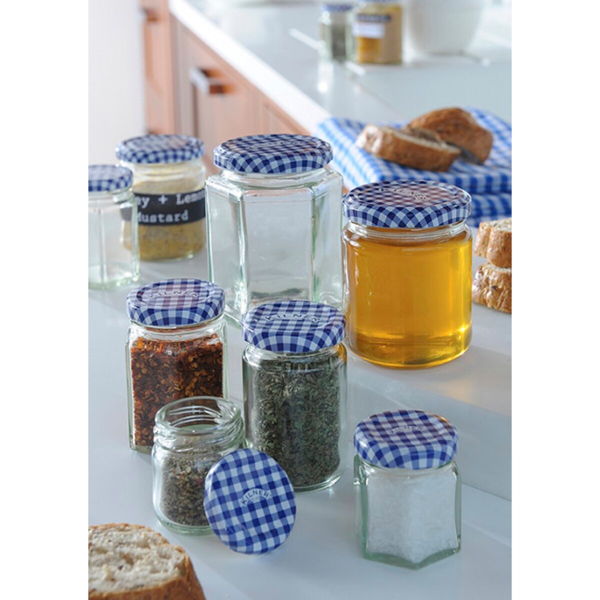 Słoik sześciokątny Twist Top, 110 ml, Kilner