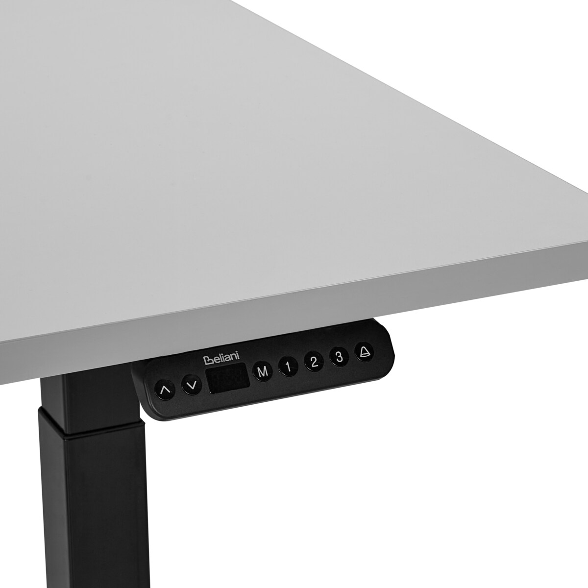 Biurko regulowane elektrycznie DESTINES Szary/ czarny 120 cm 72 cm