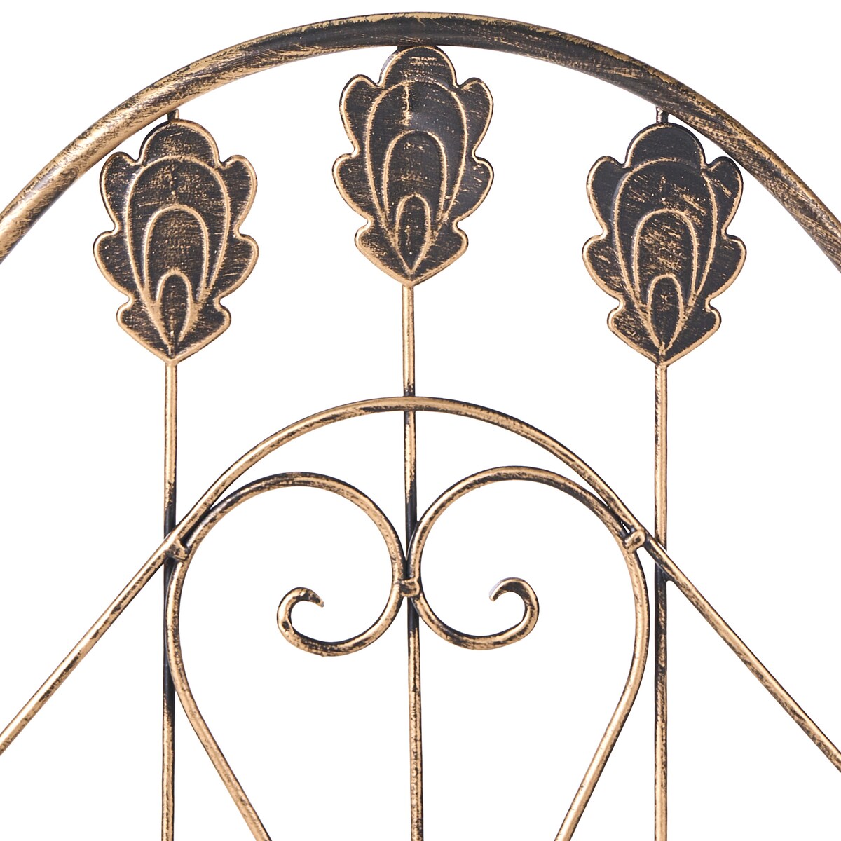 Regał VISANO 59 cm 123 cm Metal Czarny