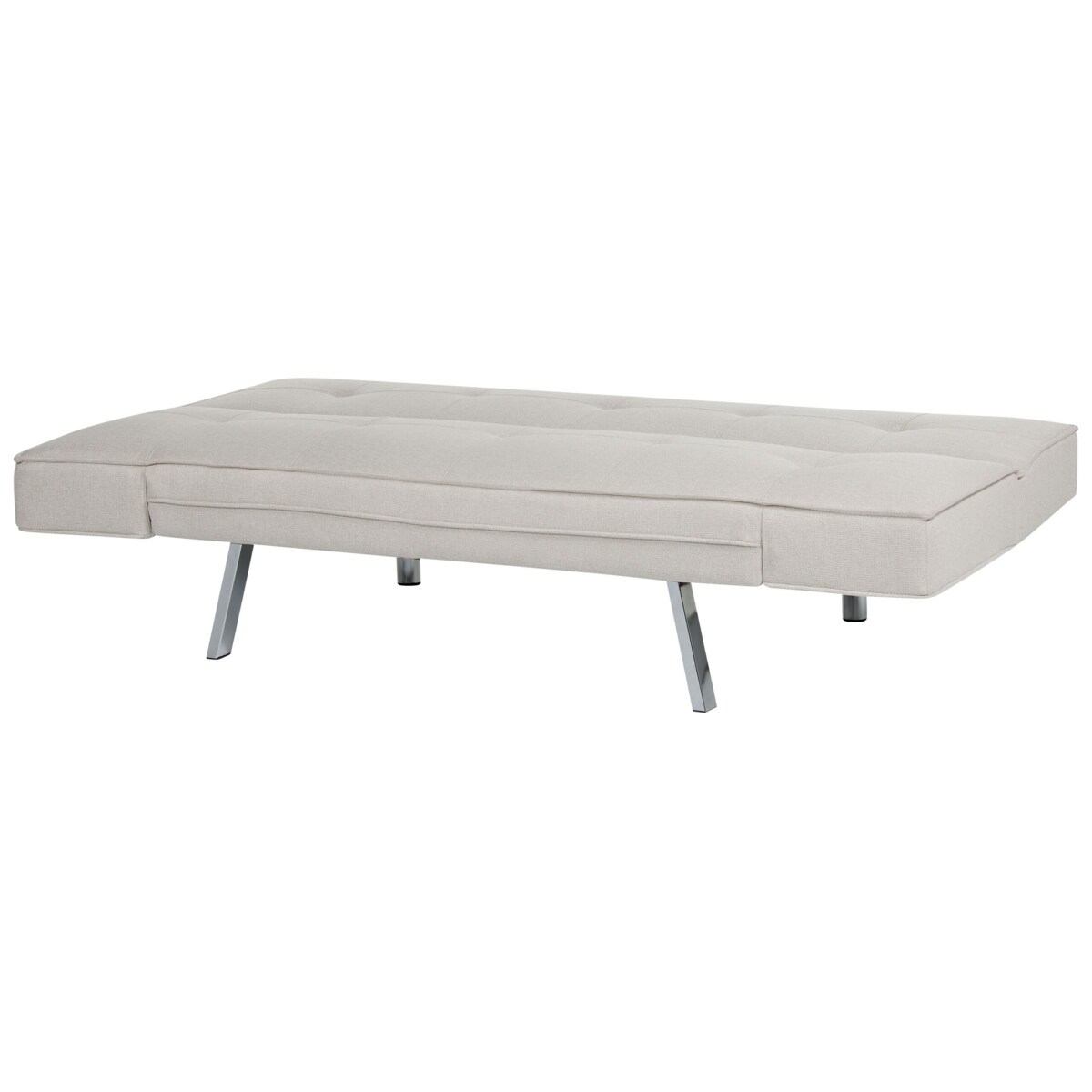 Tapicerowana sofa rozkładana beżowa BRISTOL