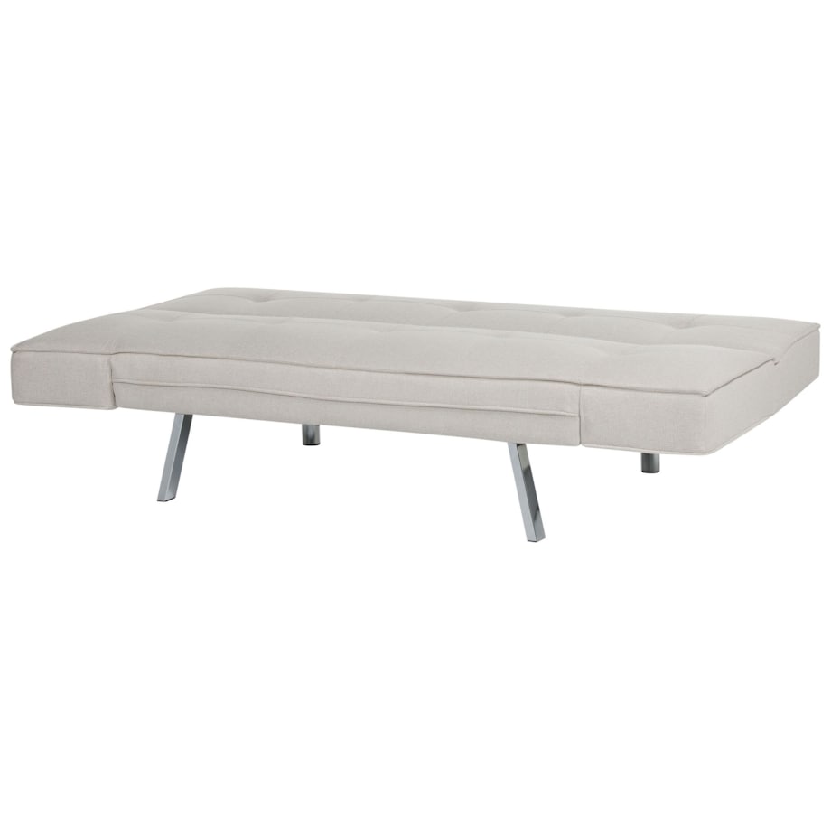 Tapicerowana sofa rozkładana beżowa BRISTOL