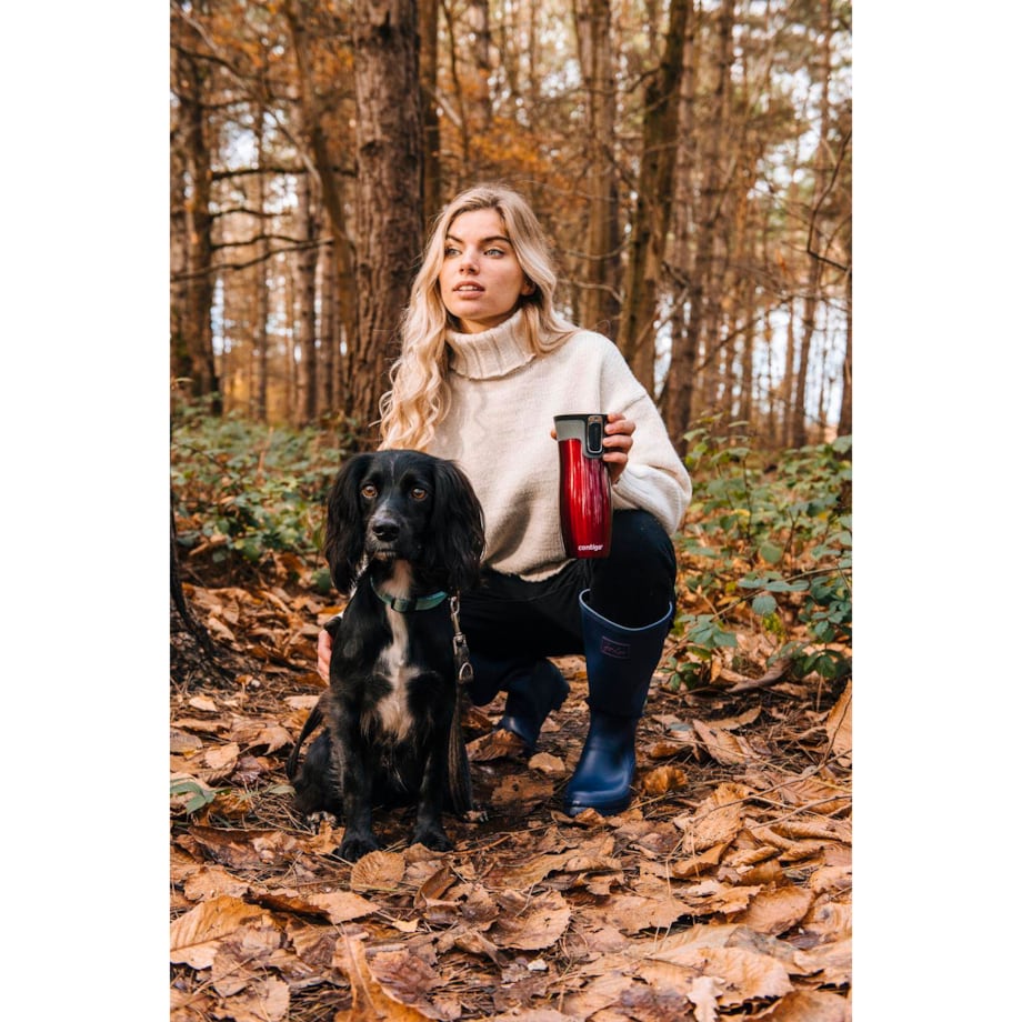 Kubek termiczny Contigo West Loop 2.0 470ml - czerwony