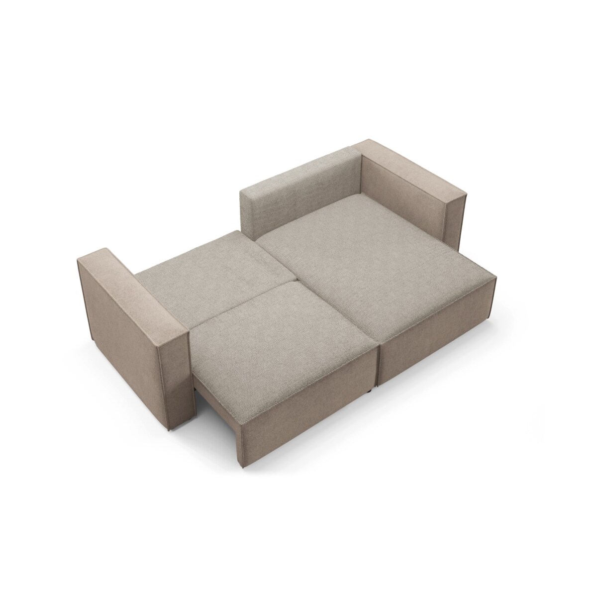 Narożnik KEYMON z funkcją spania Kolor: Dunbar 30 / Sicuro 50