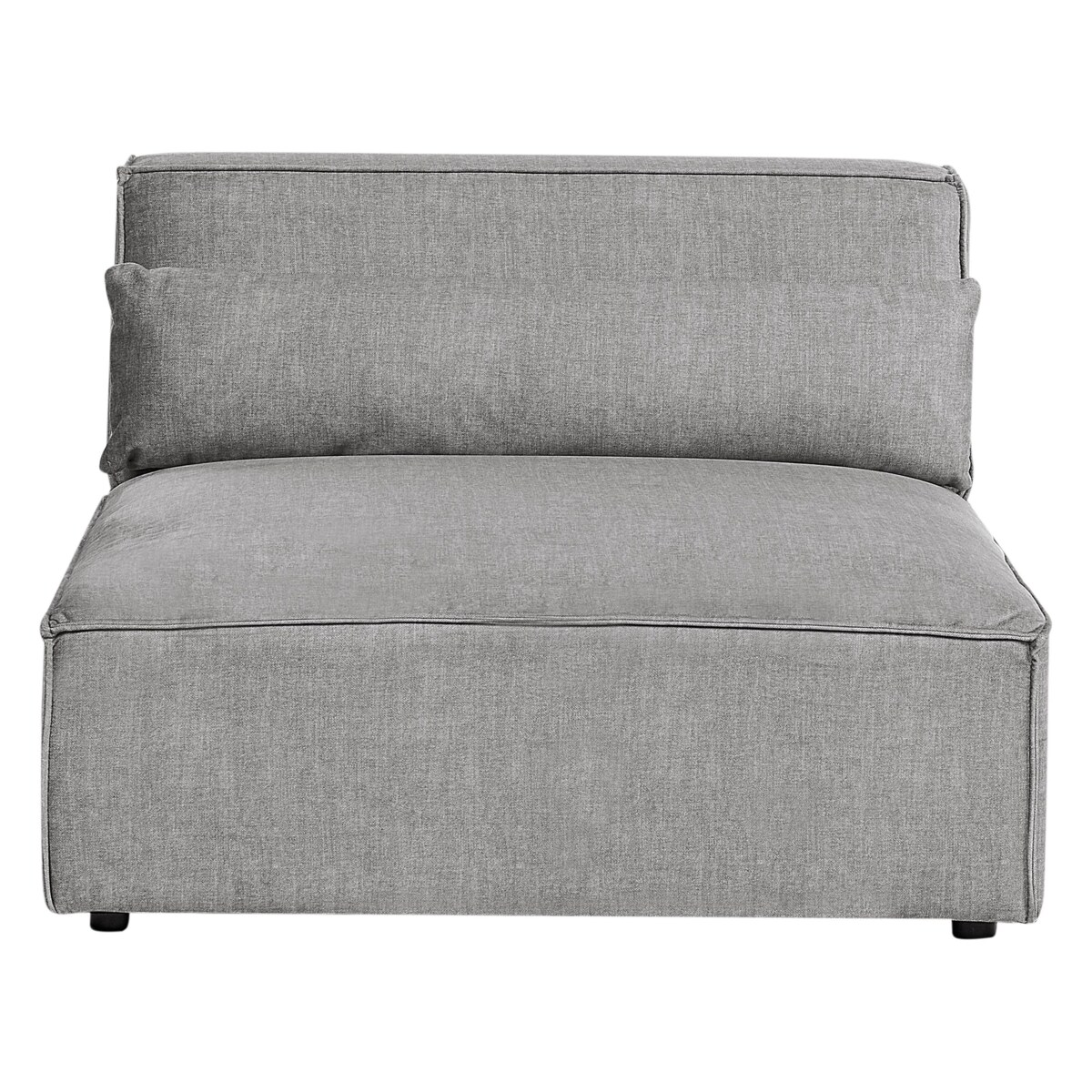 Sofa modułowa 3-osobowa szara HELLNAR