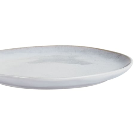 Zestaw 4 małych talerzy SESAME Kamionka Jasnoszary