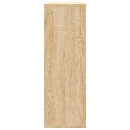 vidaXL Półki ścienne, dąb sonoma, 104x20x58,5 cm