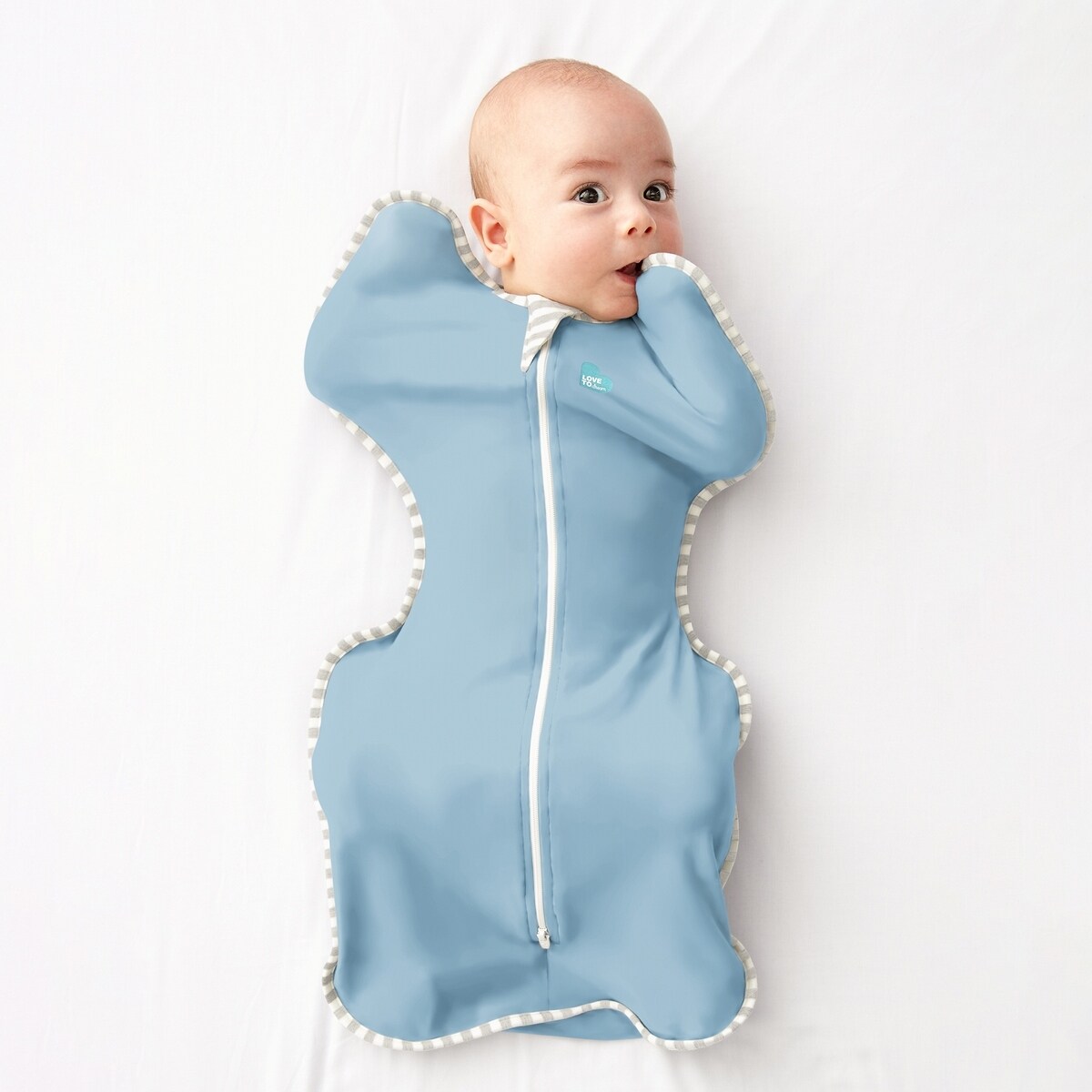 Otulacz Swaddle UP - rozmiar M - dusty blue - ETAP1 - 1.0 TOG Original