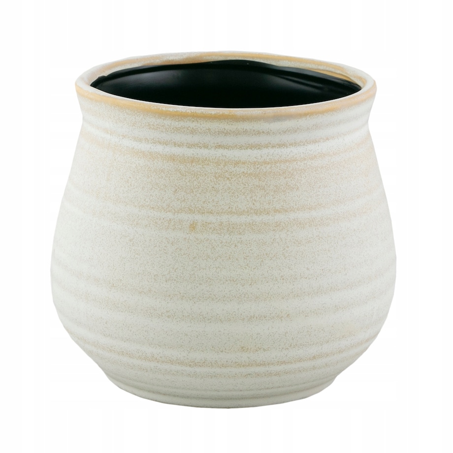 DONICA BORO beżowa ceramiczna śr. 14cm
