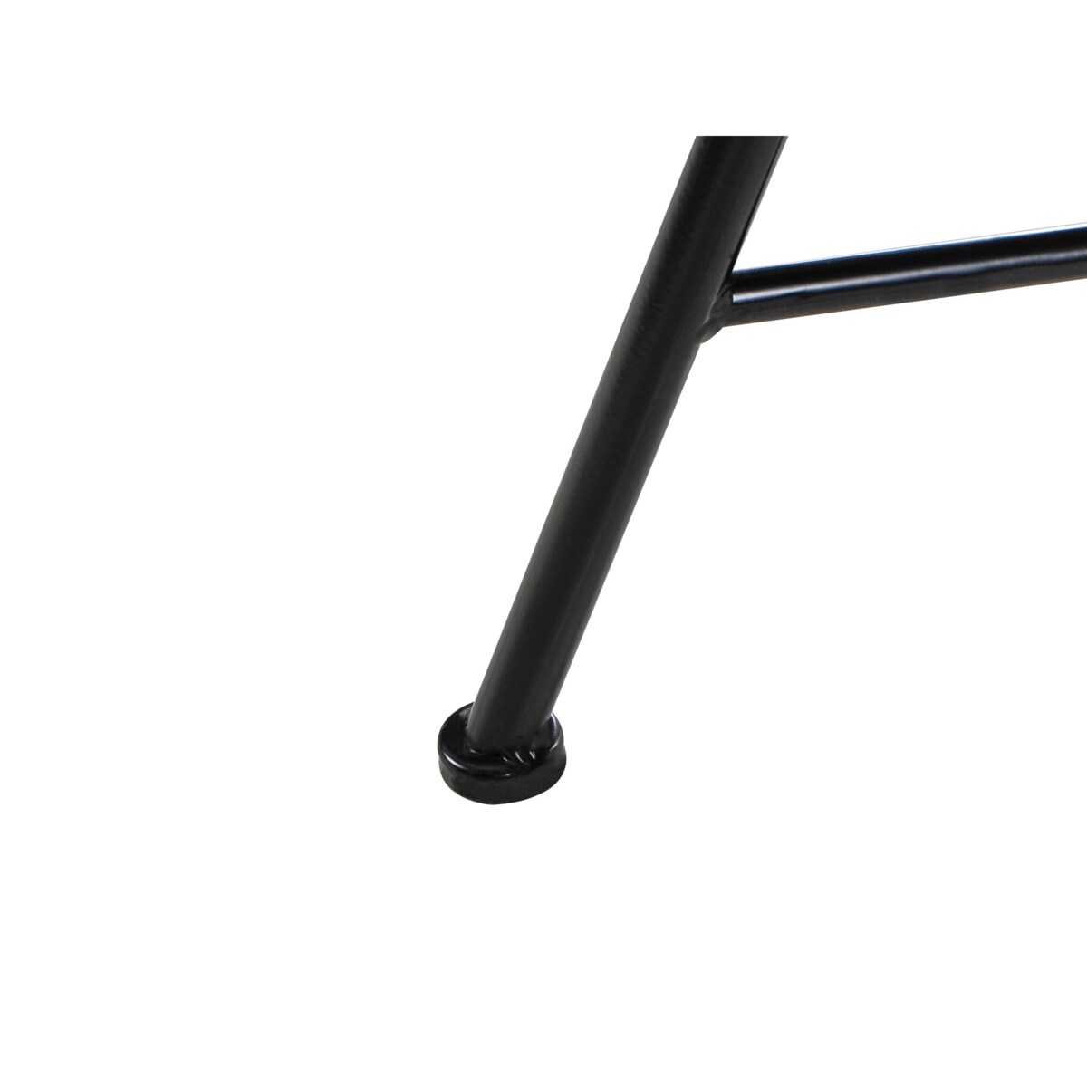 Stolik bistro COMISO 60 cm 60 cm Metal Czarny/ biały