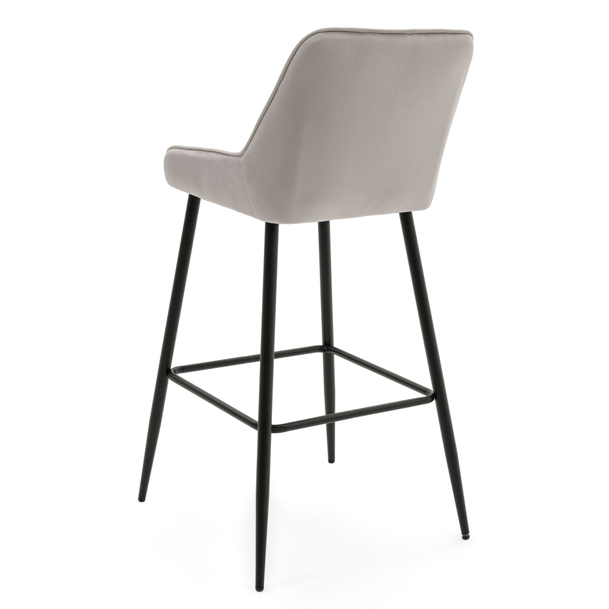 Hoker tapicerowany welurowy do salonu jadalni barowy glamour VASTO