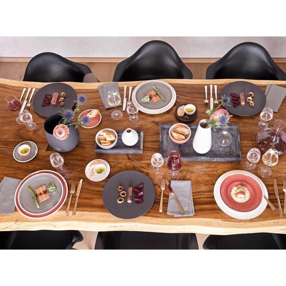 Talerz obiadowy Manufacture Rock, 27 cm, Villeroy & Boch