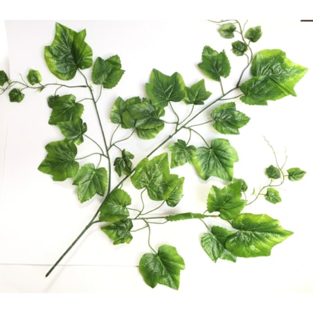 FIKUS sztuczny gałązka dodatek winorośl stroik duży liść do stroika bukietu