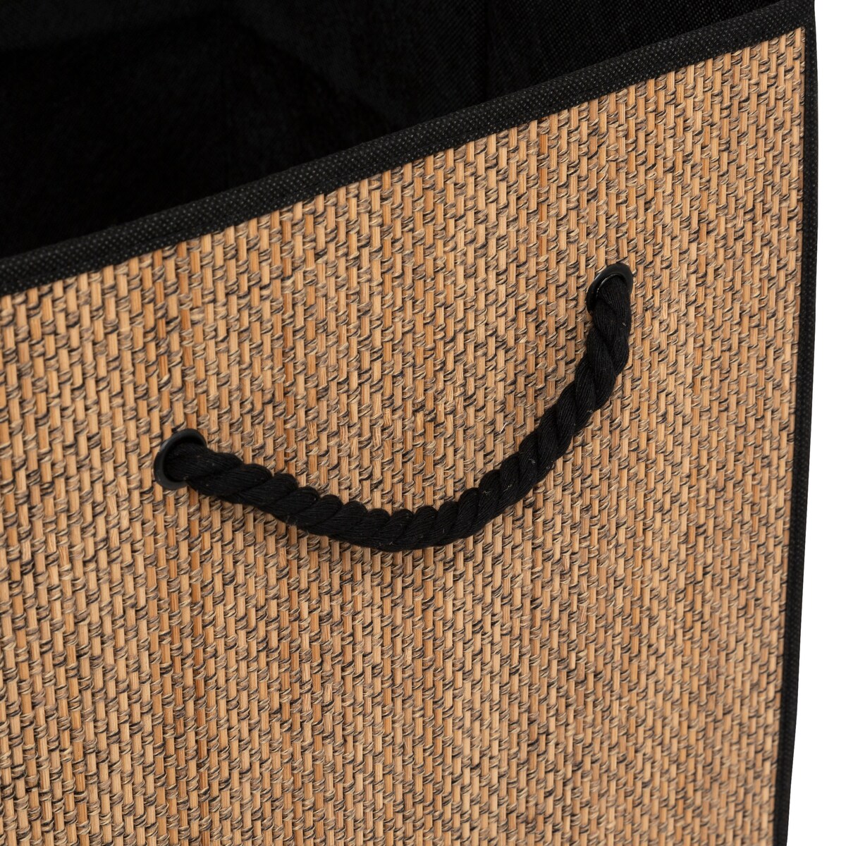 Pojemnik tekstylny do przechowywania STEMY, z uchwytem, 31 x 31 x 31 cm