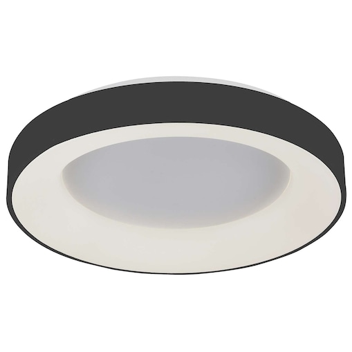 Plafon LAMPA sufitowa GIULIA 5304-840RC-BK-3 Italux okrągła OPRAWA ścienna LED 40W 3000K kinkiet czarny