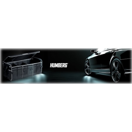 Organizer torba do bagażnika samochodu auta kufer usztywniony skrzynia na rzepy Humberg