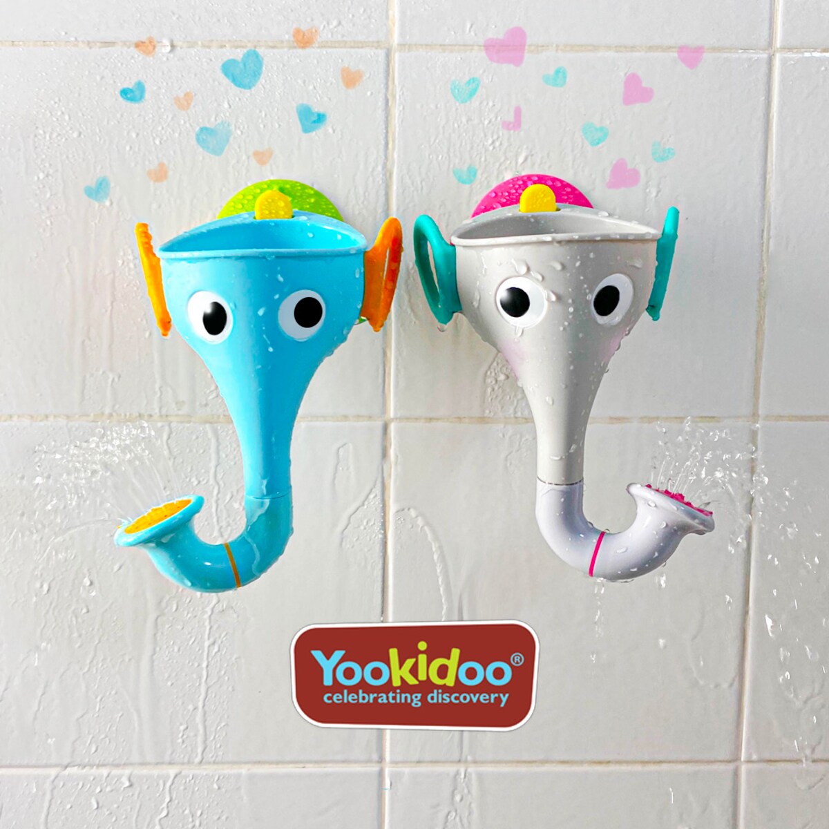 Zabawka do wanny słoń - niebieski - Opakowanie zamknięte