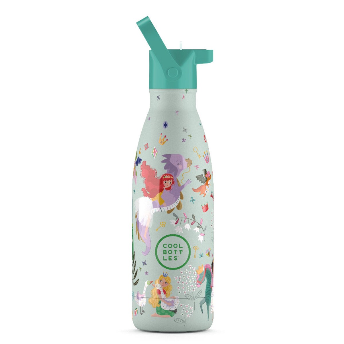 Cool Bottles Butelka termiczna Kids 350 ml Triple cool Princess Kingdom