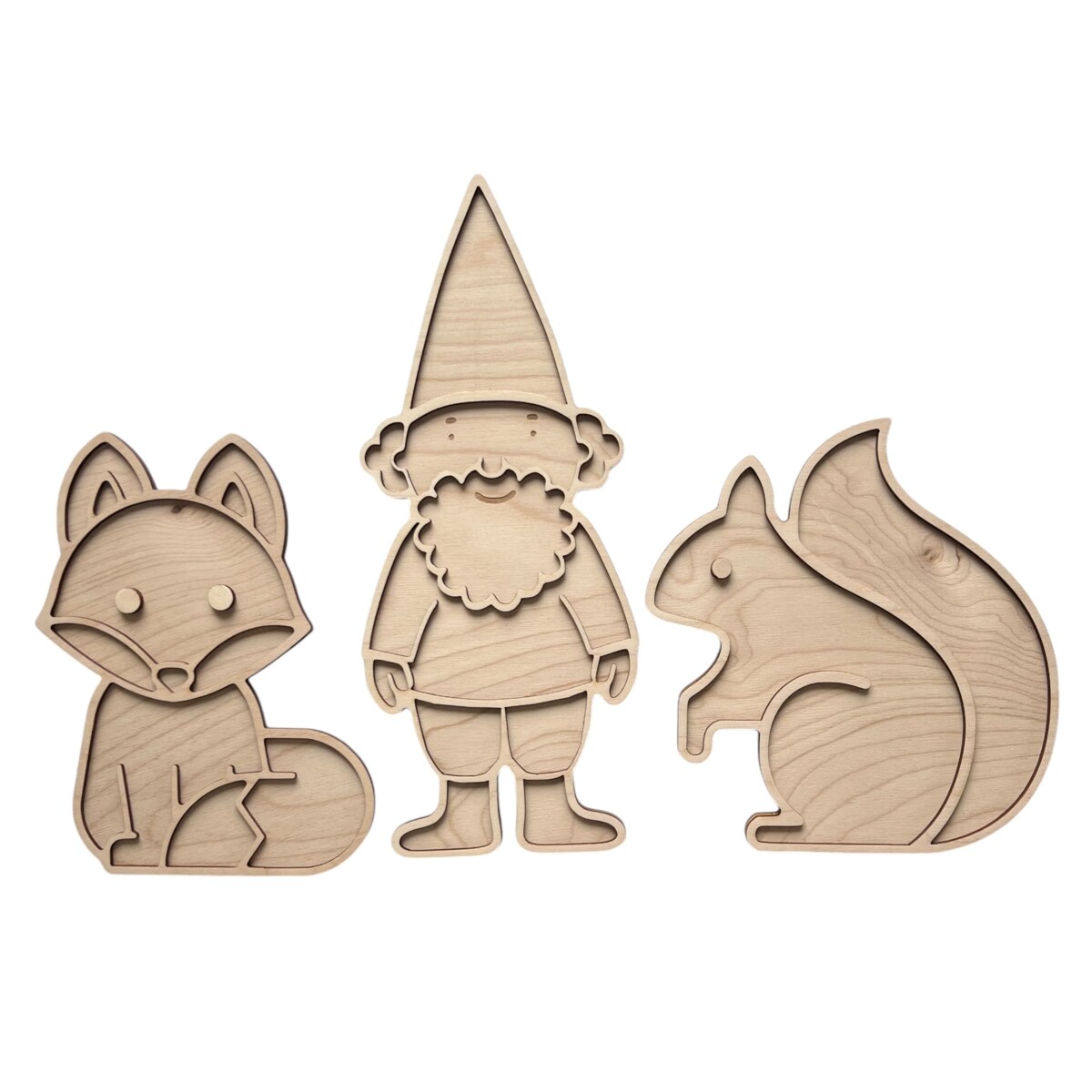 Wysypywanka sensoryczna WIEWIÓRKA drewniana jesienna montessori