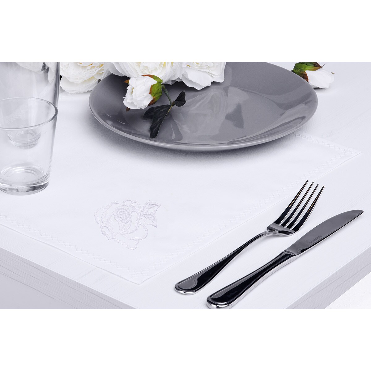 Konsimo ROSUM Podkładka plamoodporna, biały