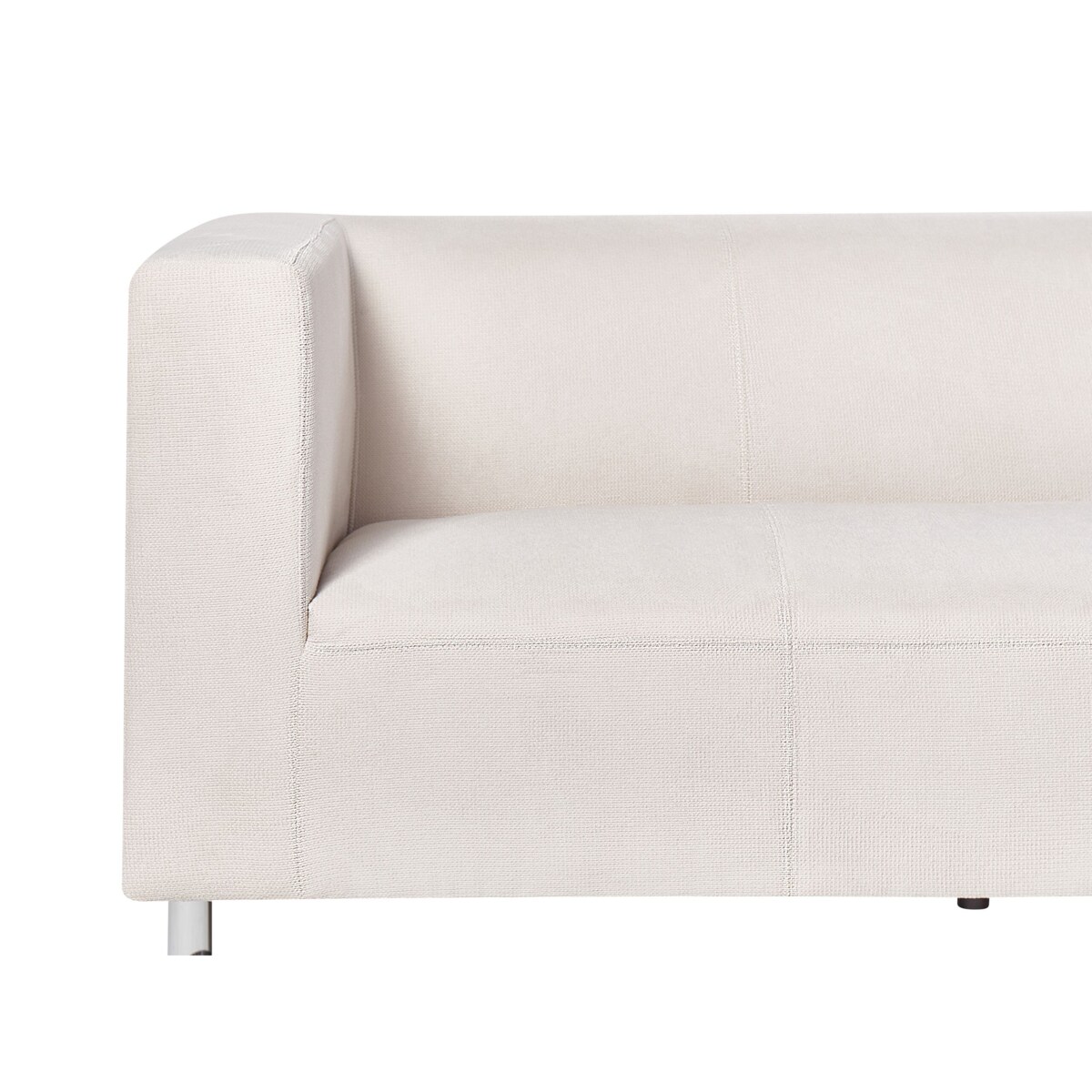 Sofa 3-osobowa biała FLORO