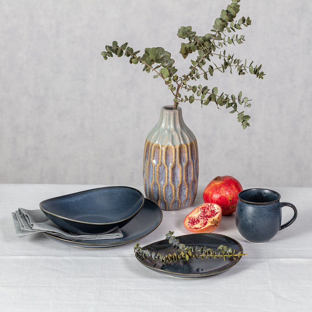 Talerz deserowy Della, 22 x 19 x 2-3 cm