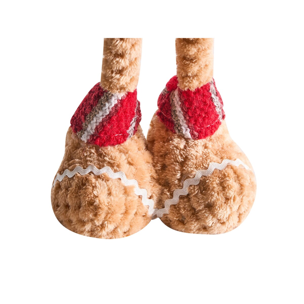 Zestaw 2 dekoracji świątecznych FLAKAVATNET Piernikowy ludzik 54 cm Brązowy