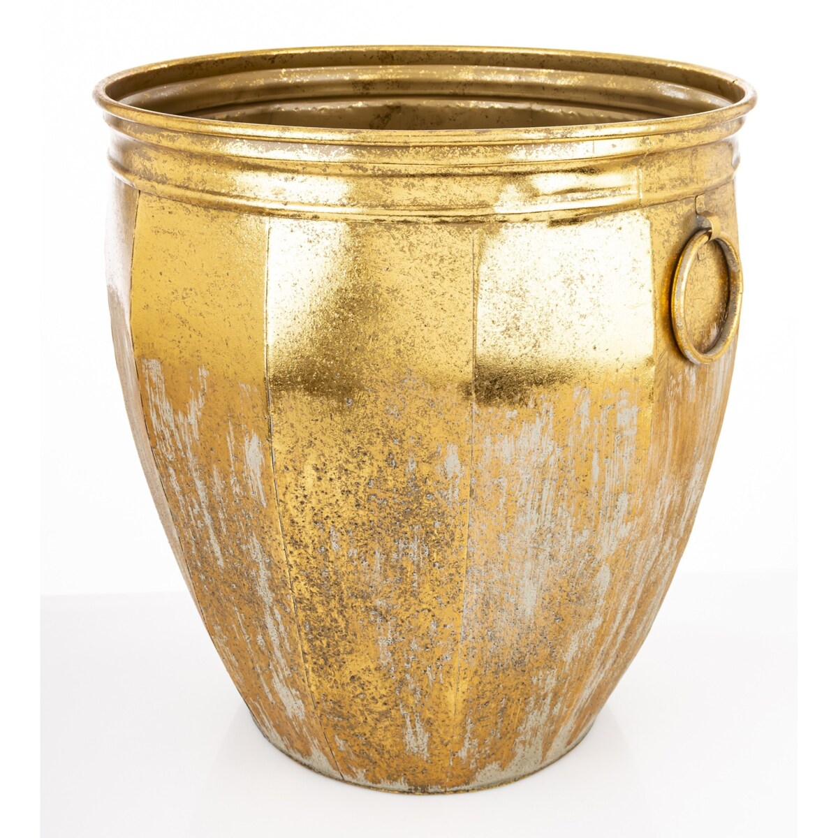 Osłonka metalowa 3 szt. 43,5x41x41 i 39x36x36 i 36x31x31 cm ANVLOP-2 złota