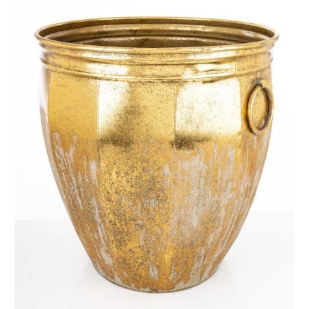 Osłonka metalowa 3 szt. 43,5x41x41 i 39x36x36 i 36x31x31 cm ANVLOP-2 złota