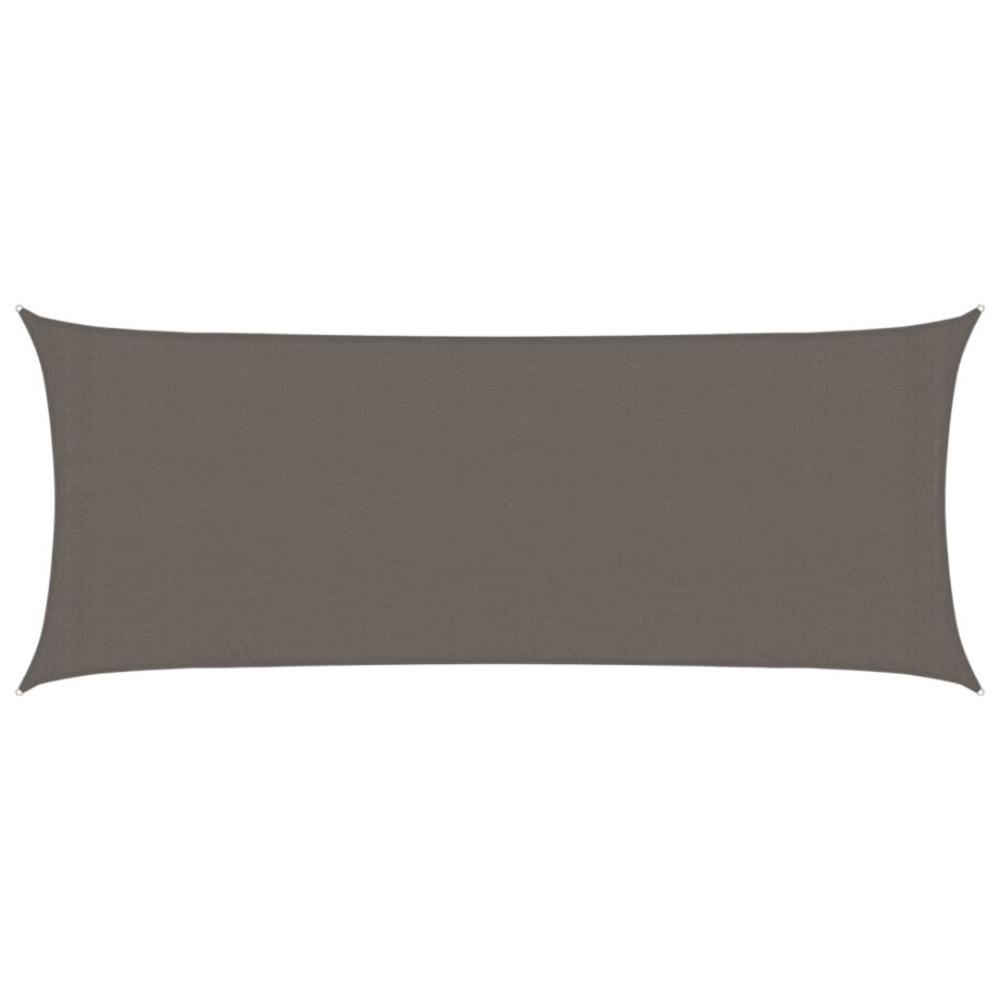 vidaXL Żagiel przeciwsłoneczny, 160 g/m², antracytowy, 2x5 m, HDPE