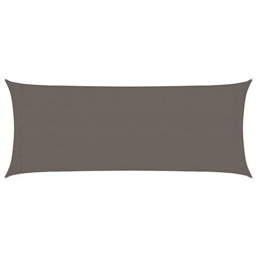 vidaXL Żagiel przeciwsłoneczny, 160 g/m², antracytowy, 2x5 m, HDPE