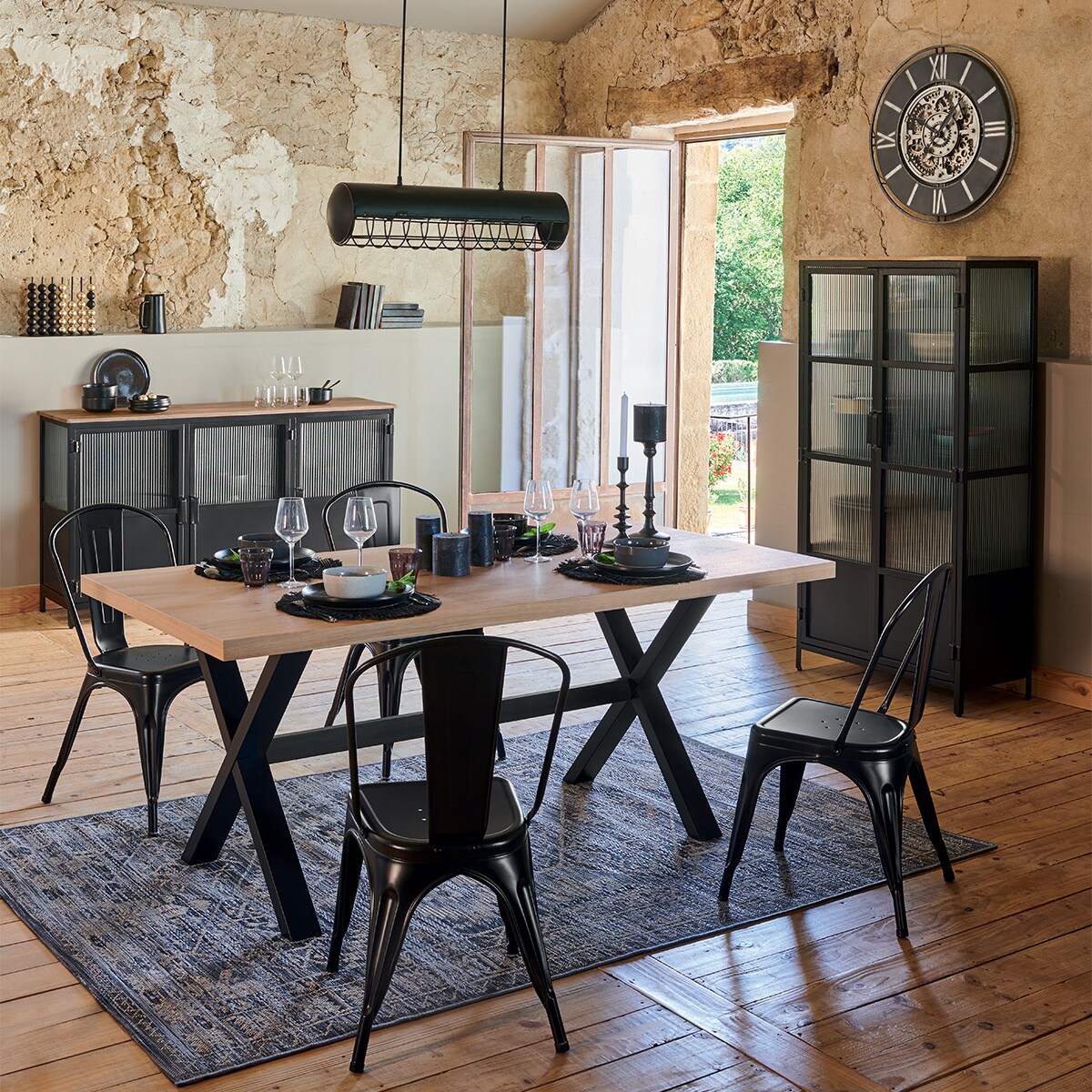 Lampa industrialna nad stół ZACH, 70 cm