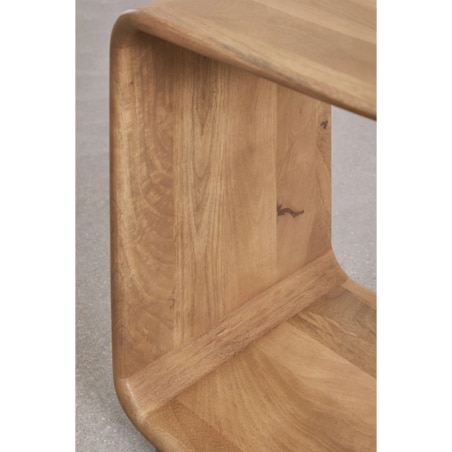 Stolik pomocniczy z drewna mango, 35x40 cm Tinsley, naturalny