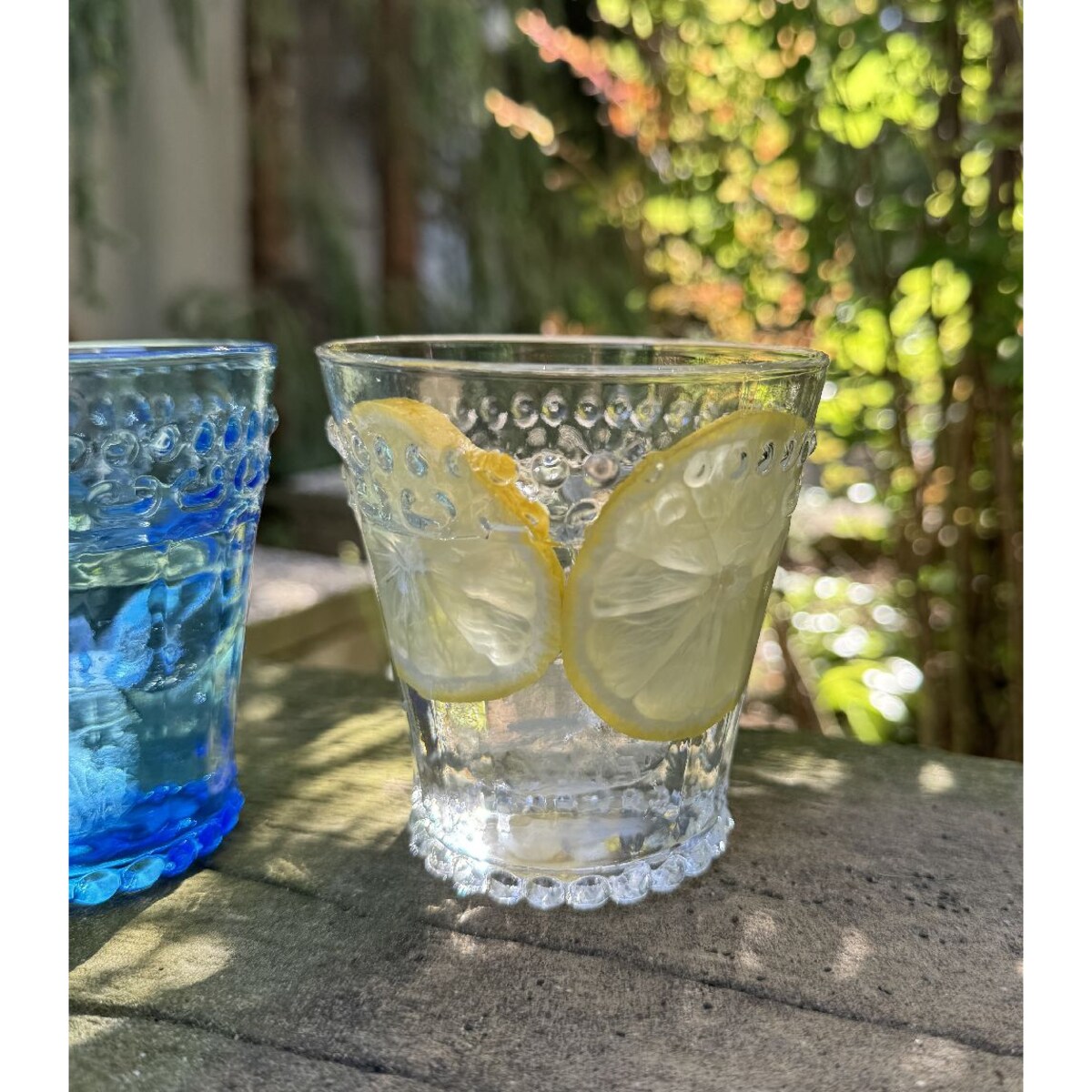 VILLA ITALIA Szklanka niebieska 250 ml MODERN