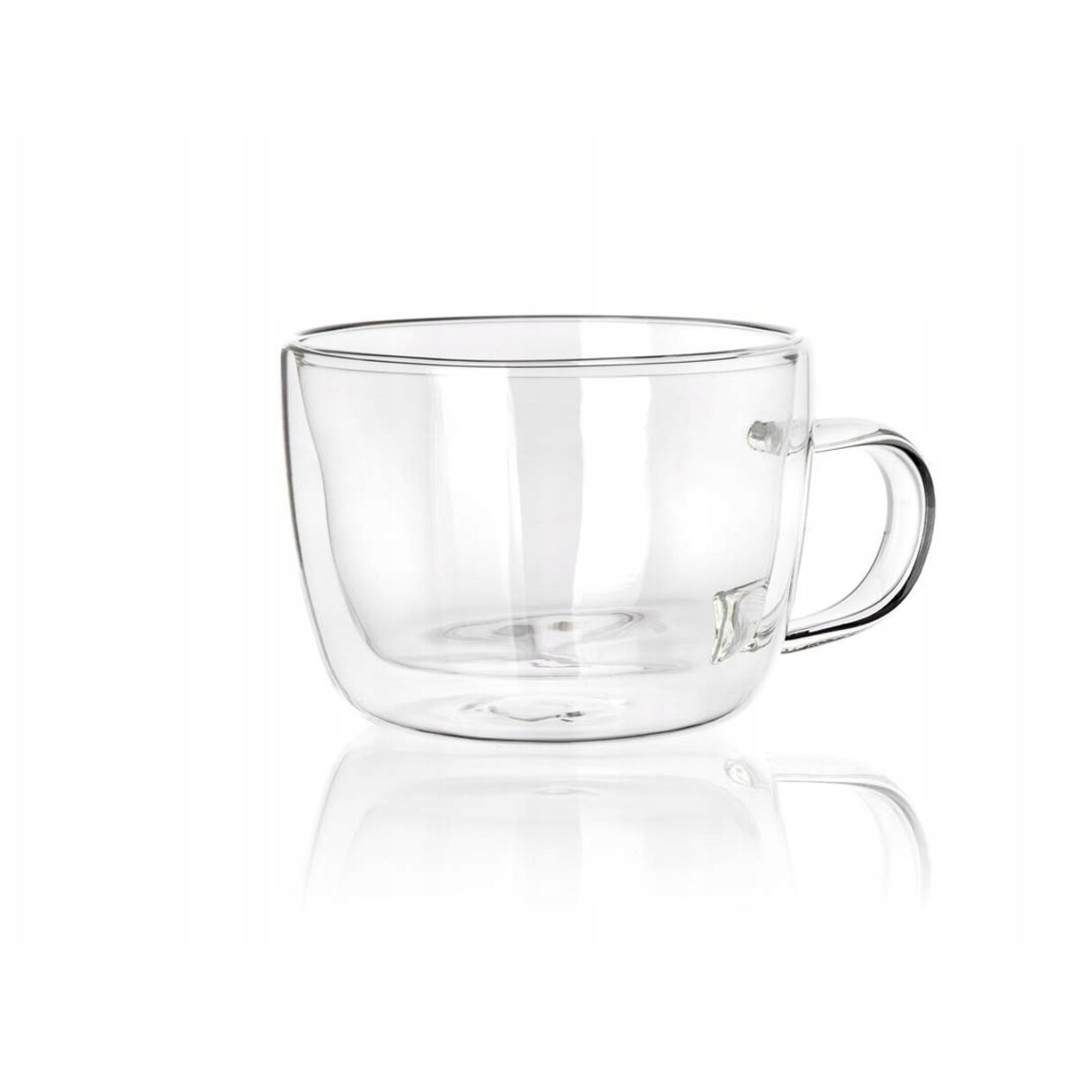 SZKLANKA PODWÓJNA ŚCIANKA 2szt na cappuccino kawę herbatę 310 ml termiczna