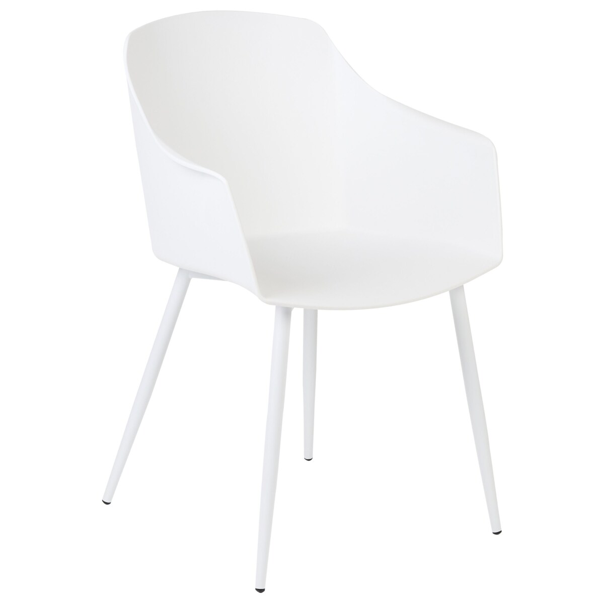 Zestaw 2 krzeseł do jadalni FONDA Biały