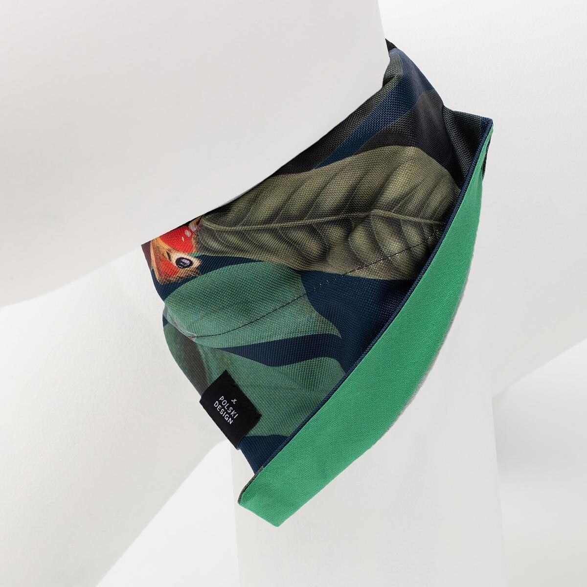 Bandanka "Psikolaż" na obrożę - Rozmiar: L