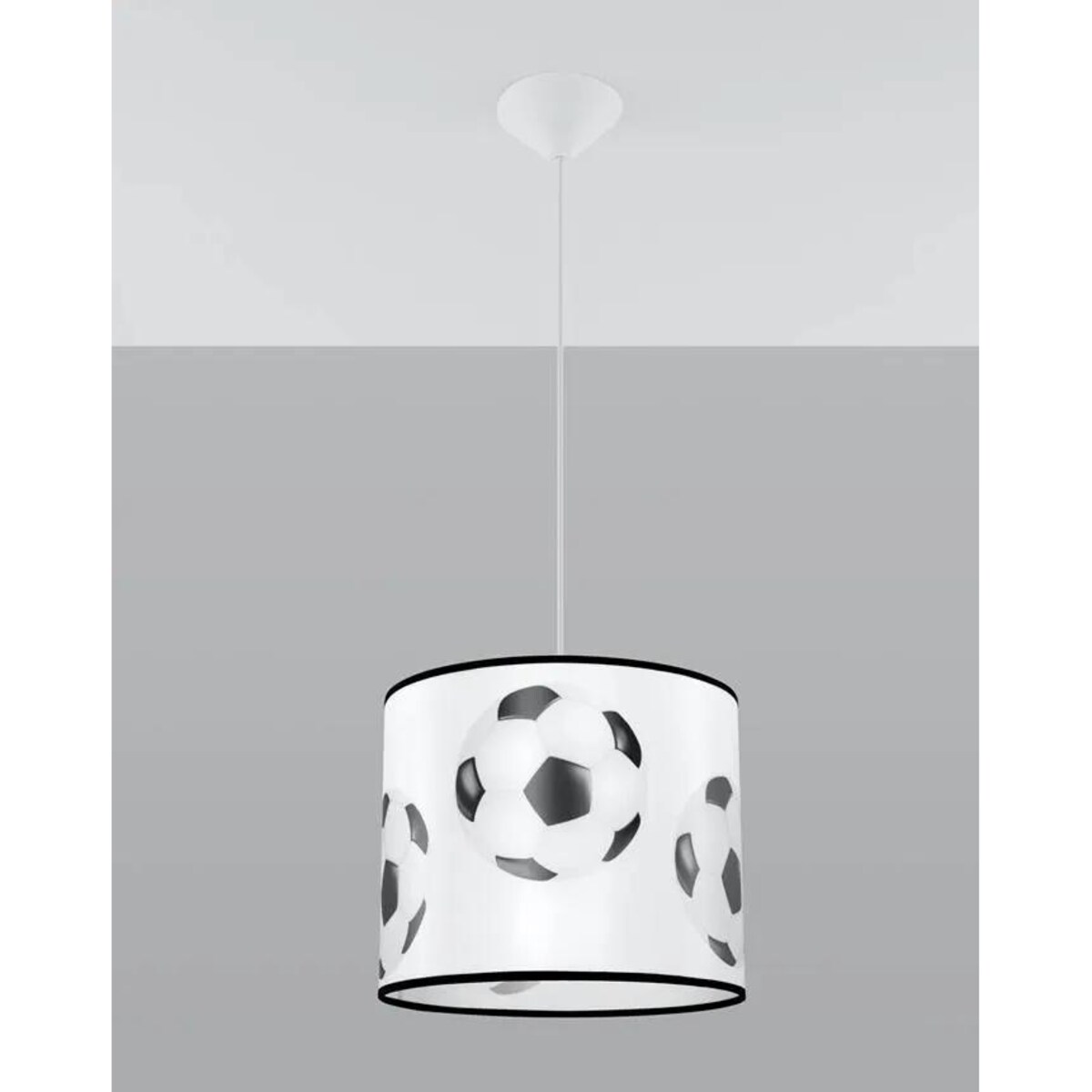 Lampa wisząca PIŁKA A 30 biała