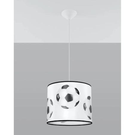Lampa wisząca PIŁKA A 30 biała
