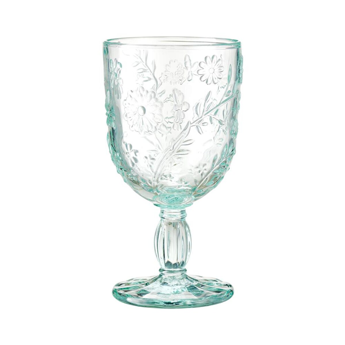 VILLA ITALIA Kieliszki do wody turkusowe 280 ml 6 sztuk MERIDA