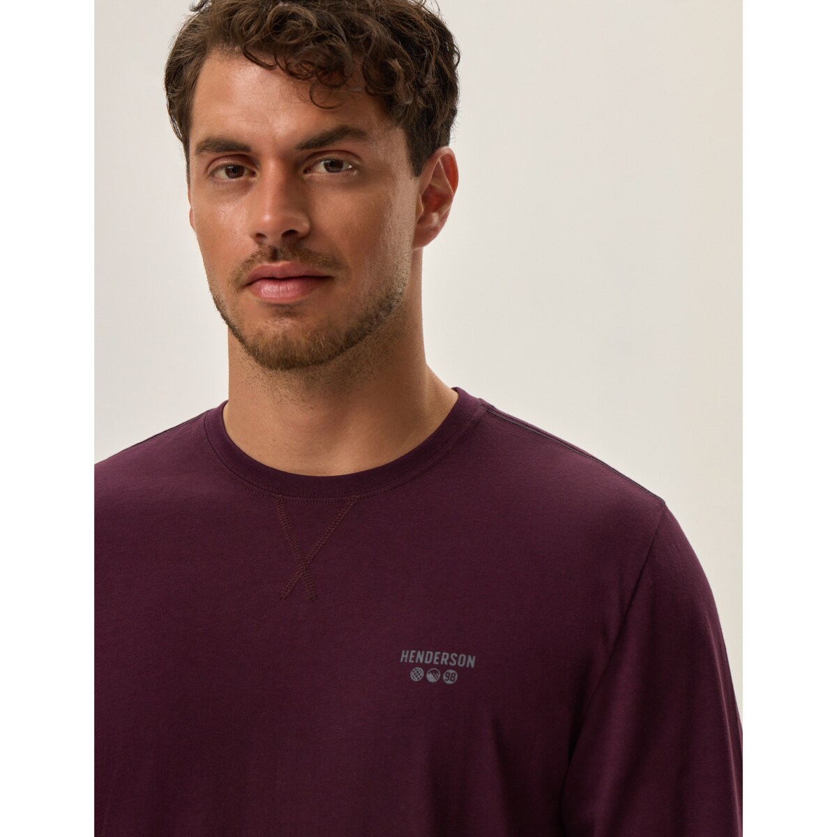 Piżama Hoax 41921-93X Fioletowa Fioletowy, XXL