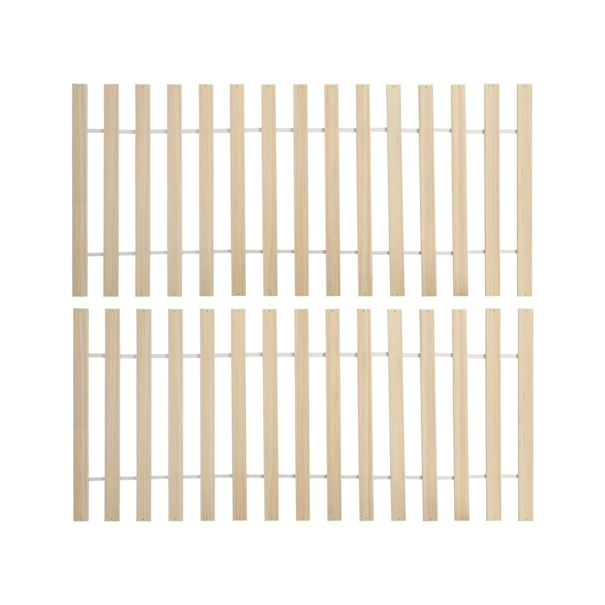 Łóżko OLENDON 180 x 200 cm Drewno Biały